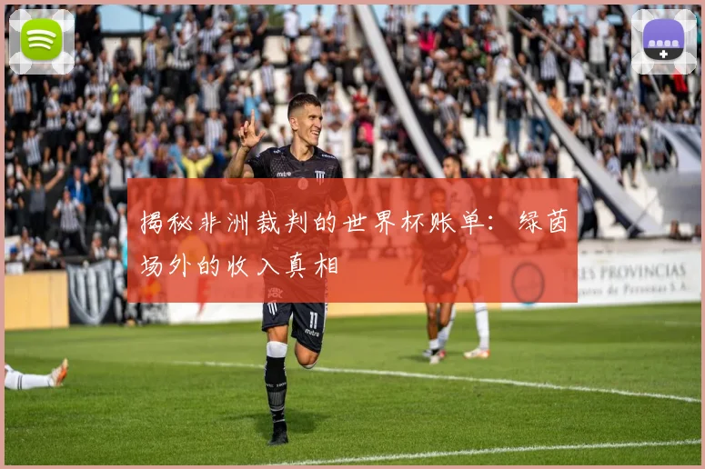 揭秘非洲裁判的世界杯账单：绿茵场外的收入真相